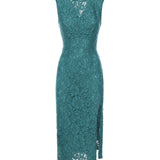 Abito in pizzo floreale 106588 A330V76 PINKO 