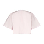 T-shirt in taffetà AA9H1193W039A 416 ALAIA 