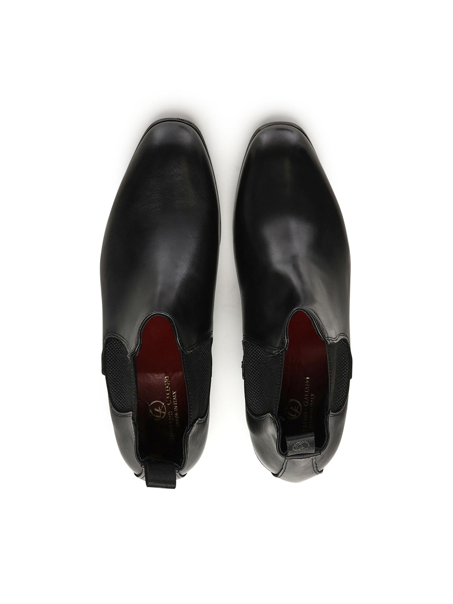 Stivaletto Finish in pelle FINISH VITELLONERO GIULIANO GALIANO 