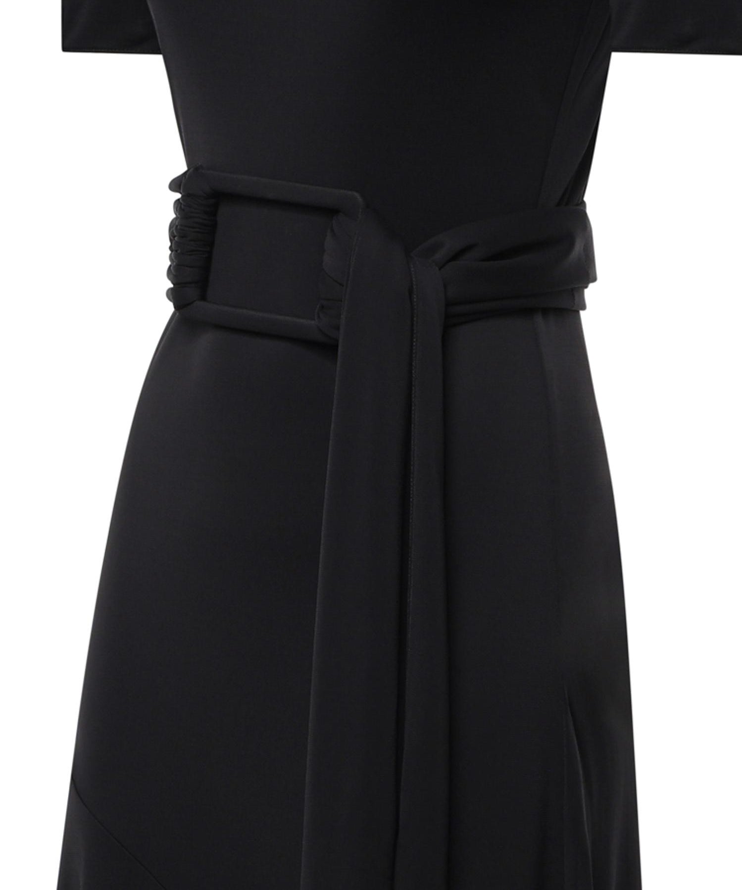 Abito in jersey con cintura AA9R3137J090D 995 ALAIA 