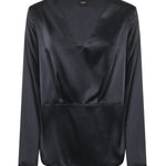 Blusa Frisella in satin 105699 A2JRGA3 PINKO 