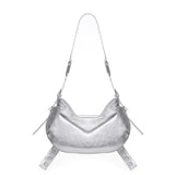 Borsa a spalla Y2K.001 FBBP70001LAM -ARGENTO/NICKEL BIASIA 