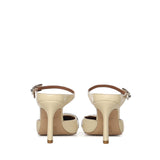 Mule in pelle con cristalli 5394042109 CREAM KURT GEIGER 