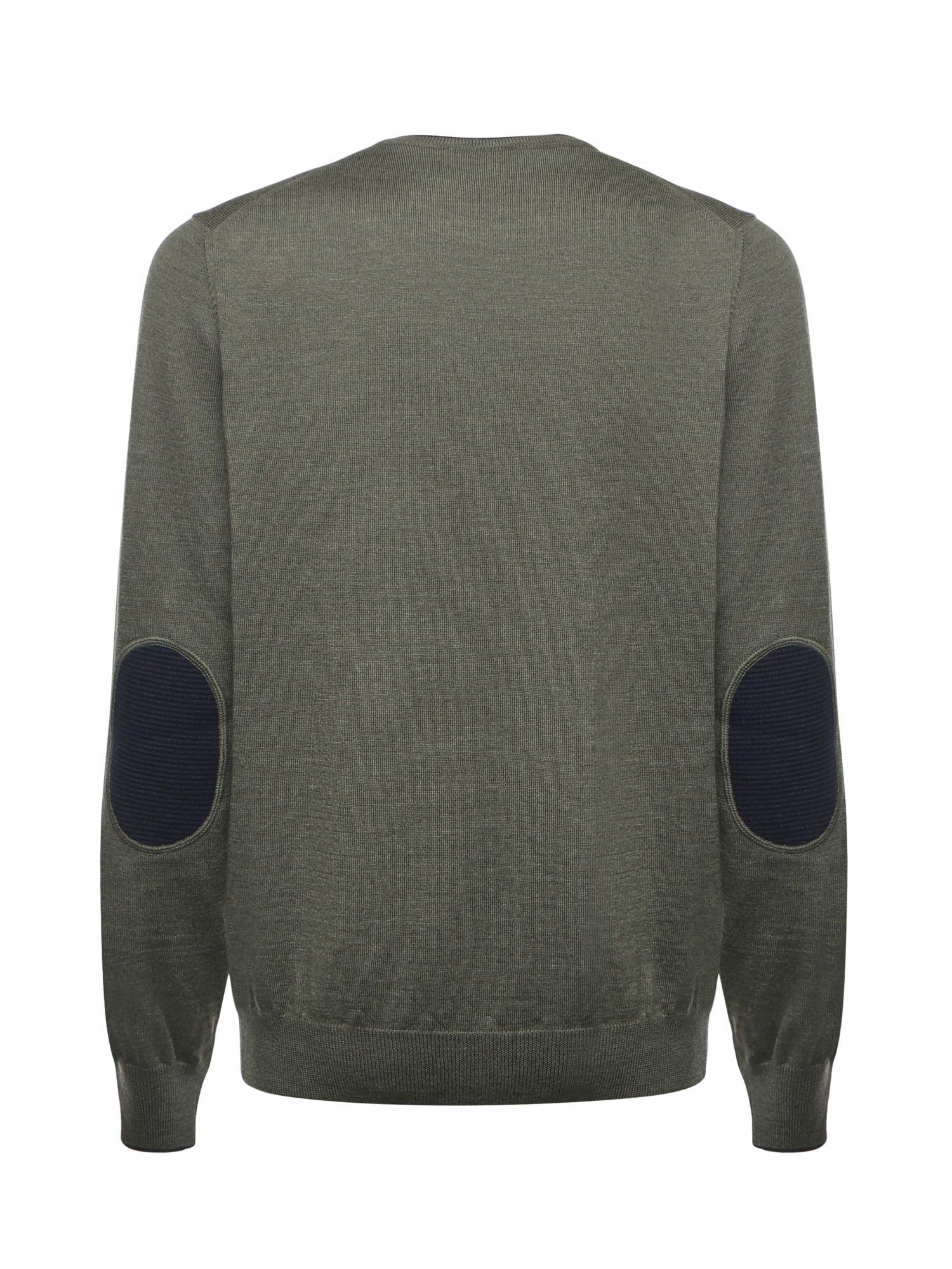 Pull girocollo in lana<BR/> NMMC1512230WJF 7C46 FAY 
