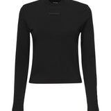 T-shirt in gros grain<BR/> 24ETSW00155AJ00124 990 JACQUEMUS 