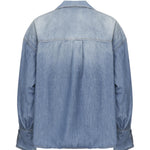 Blusa calahari in denim 104630 A2DTPJO PINKO 