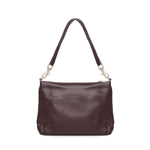 Borsa a spalla con logo BIBP9FA01 PRUGNA BIASIA 