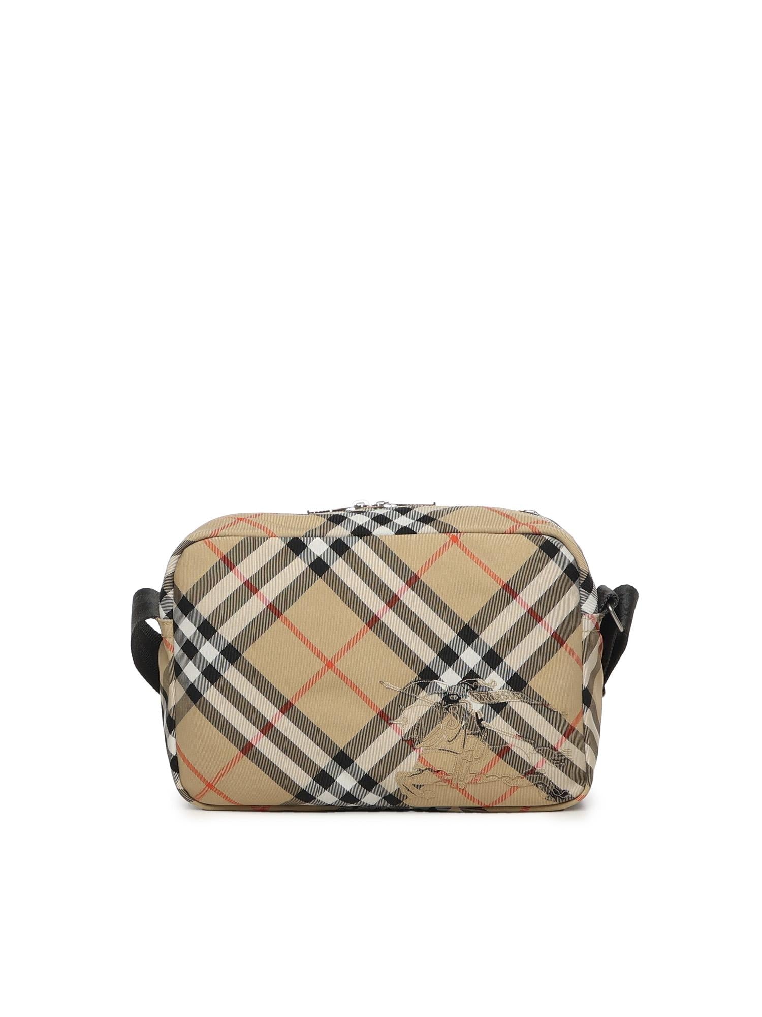 Borsa messenger con motivo Vintage Check 8091320 A2021 BURBERRY 