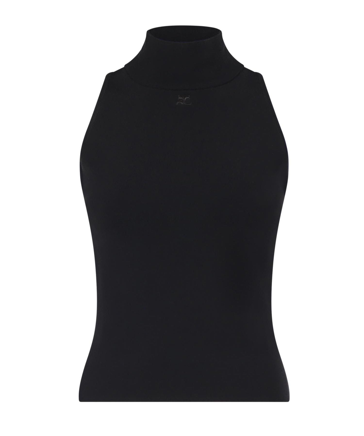 Top Heritage in maglia 126MT0480FI0063 9999 COURREGES 