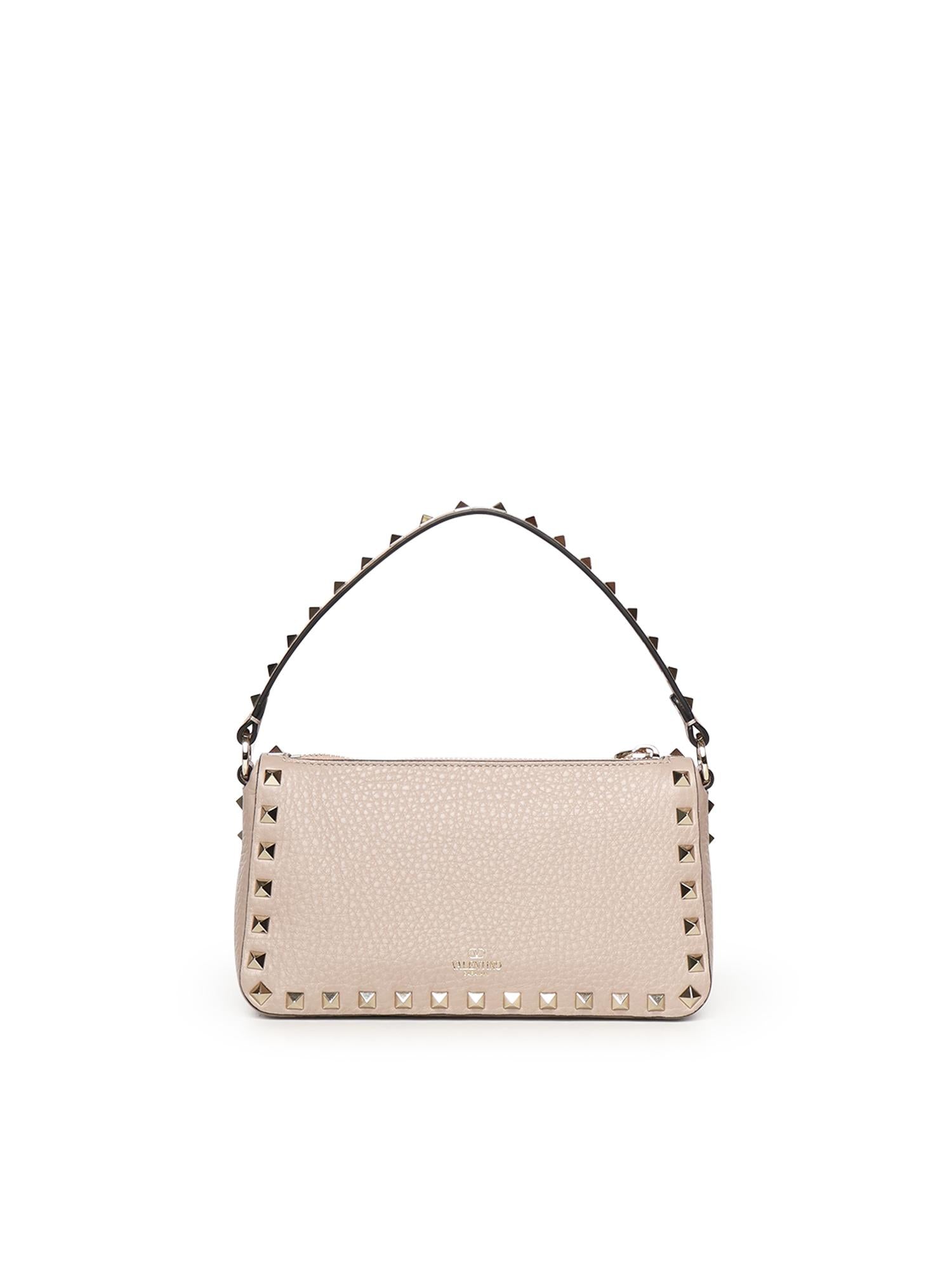Borsa piccola a tracolla Rockstud in vitello 8W2B0J47 VSFP45 VALENTINO GARAVANI 