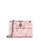 Borsa mini Kensington in rafia 5603498999 PINK KURT GEIGER 