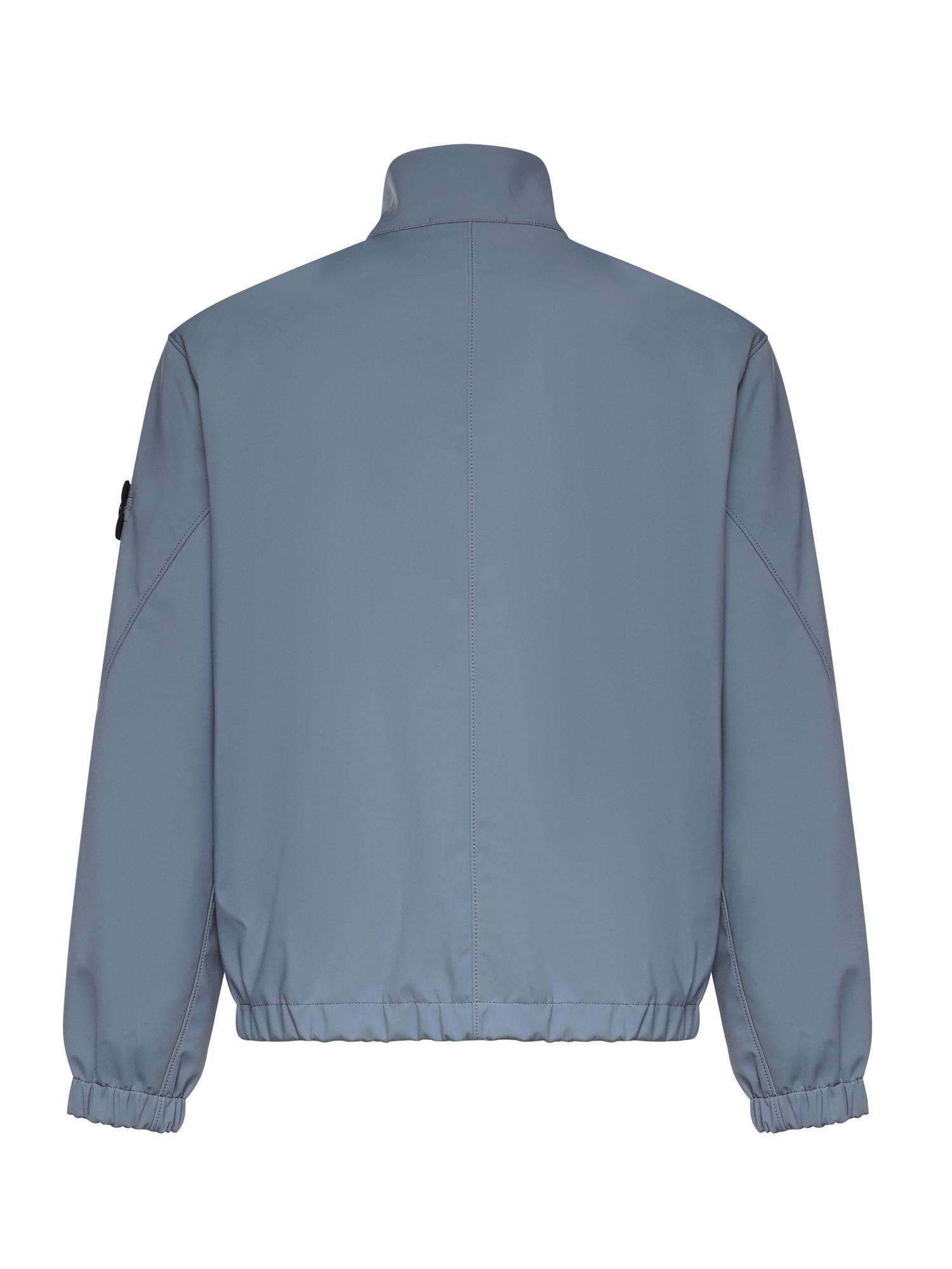 Giacca light soft shell-r e.dye technology con logo L1S154100022 S0A22V0024 STONE ISLAND 