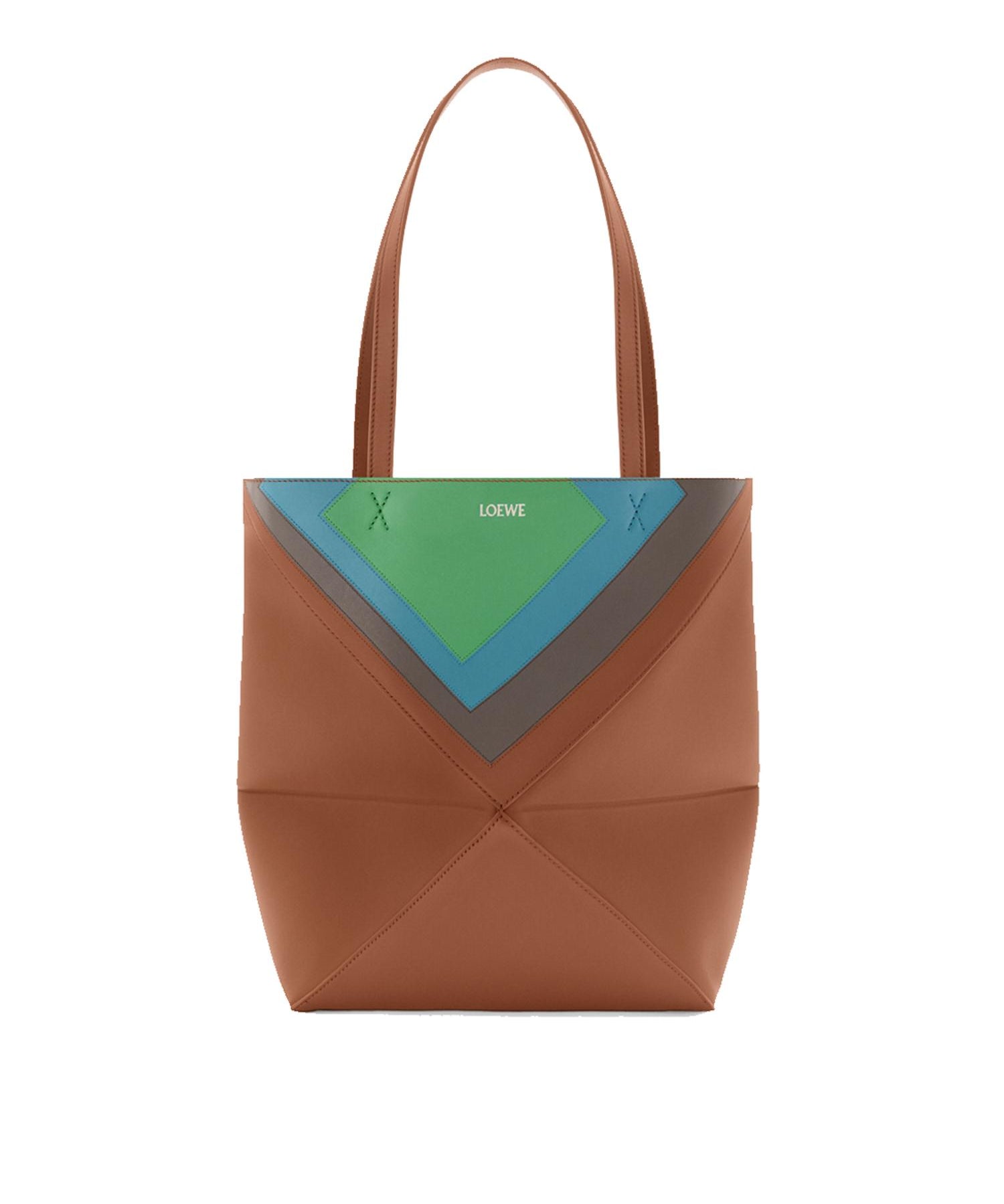 Borsa Puzzle Fold Tote media in nappa di vitello A779G50X96 143 LOEWE 