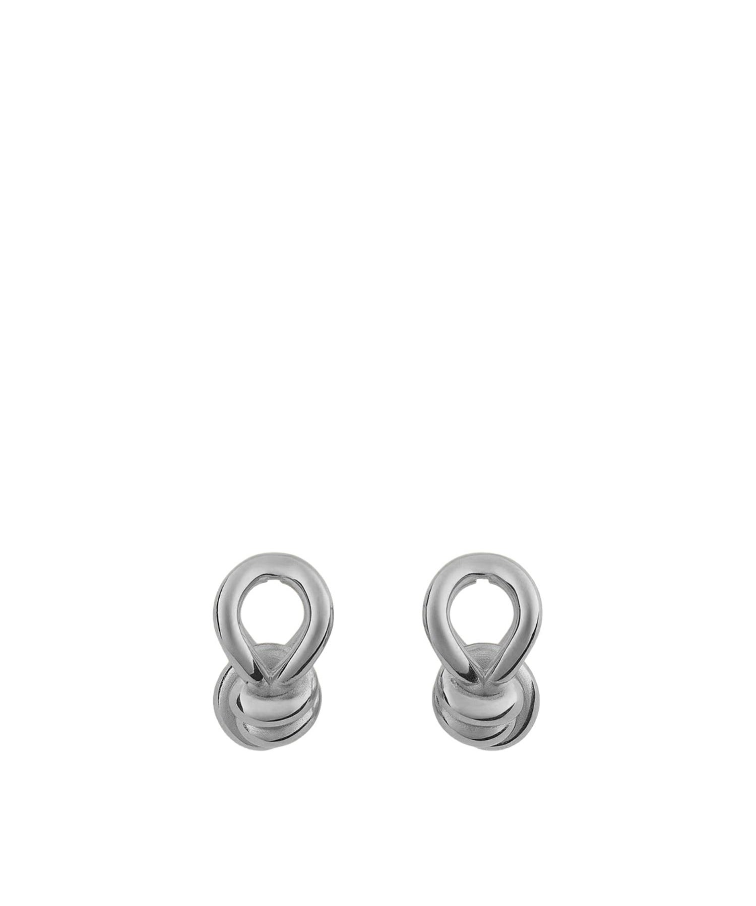 Orecchini a cerchio in argento 815944 V50708117 BOTTEGA VENETA 