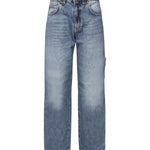 Jeans balloon con dettagli workwear 105542 A2RPPJD PINKO 