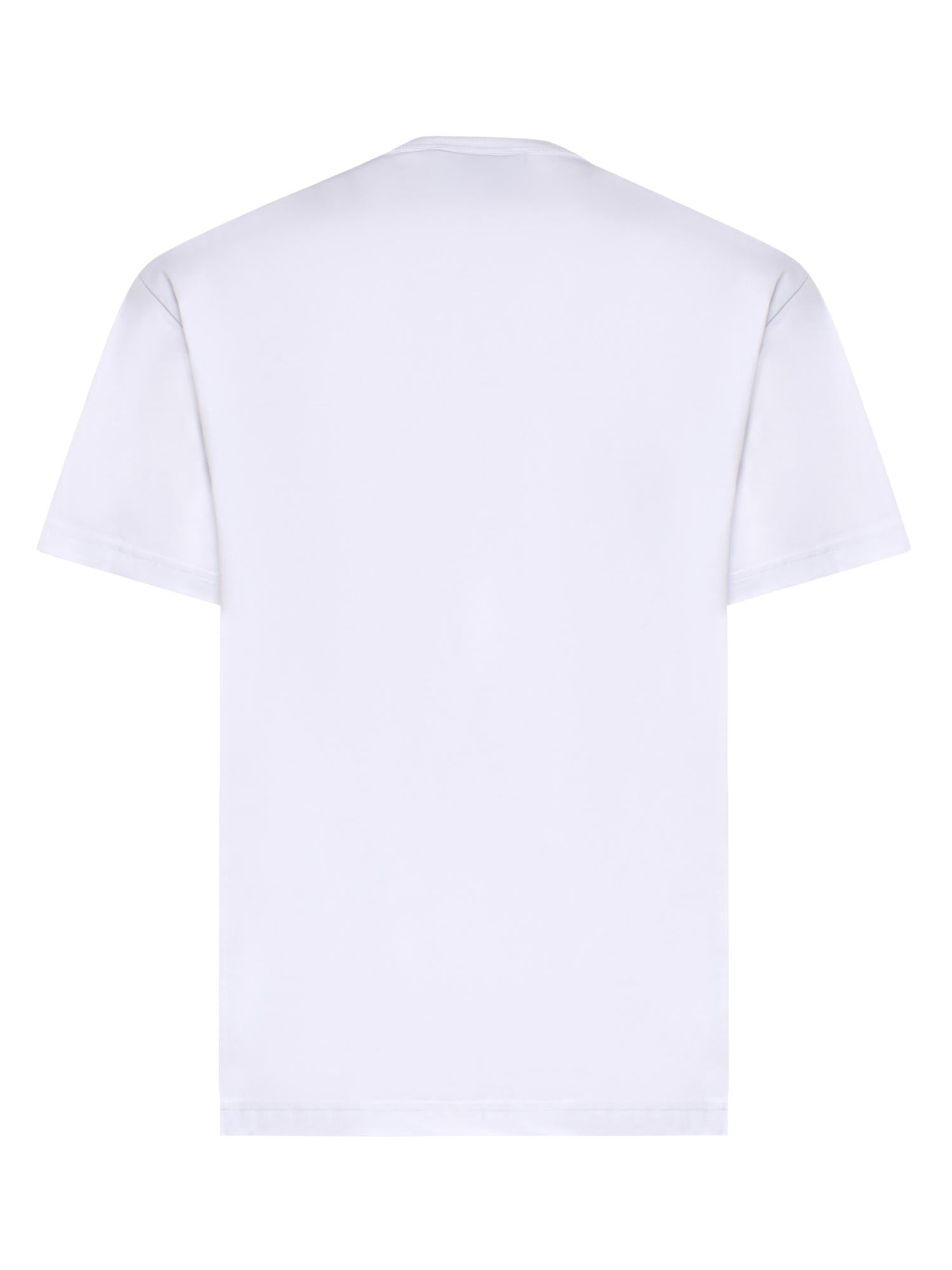 T-shirt in jersey di cotone con stampa 80GAHT11 CJ00T3 VERSACE JEANS COUTURE 