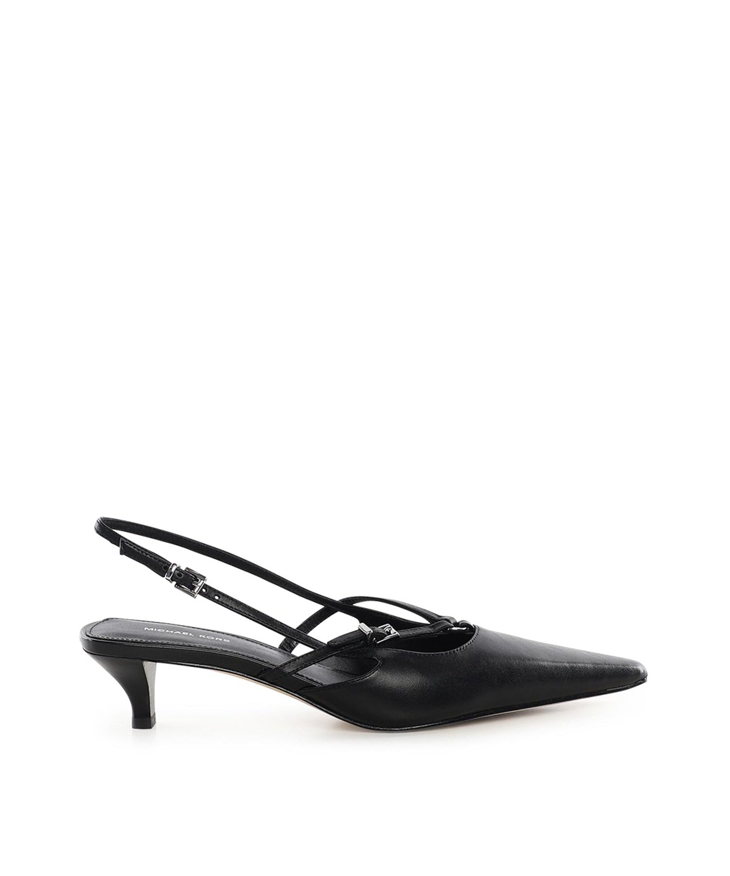 Décolleté slingback Selina in pelle 40F5SLMP2L 001 MICHAEL MICHAEL KORS 