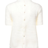 Maglia a maniche corte in misto mohair S540Y55K48 2100 LOEWE 