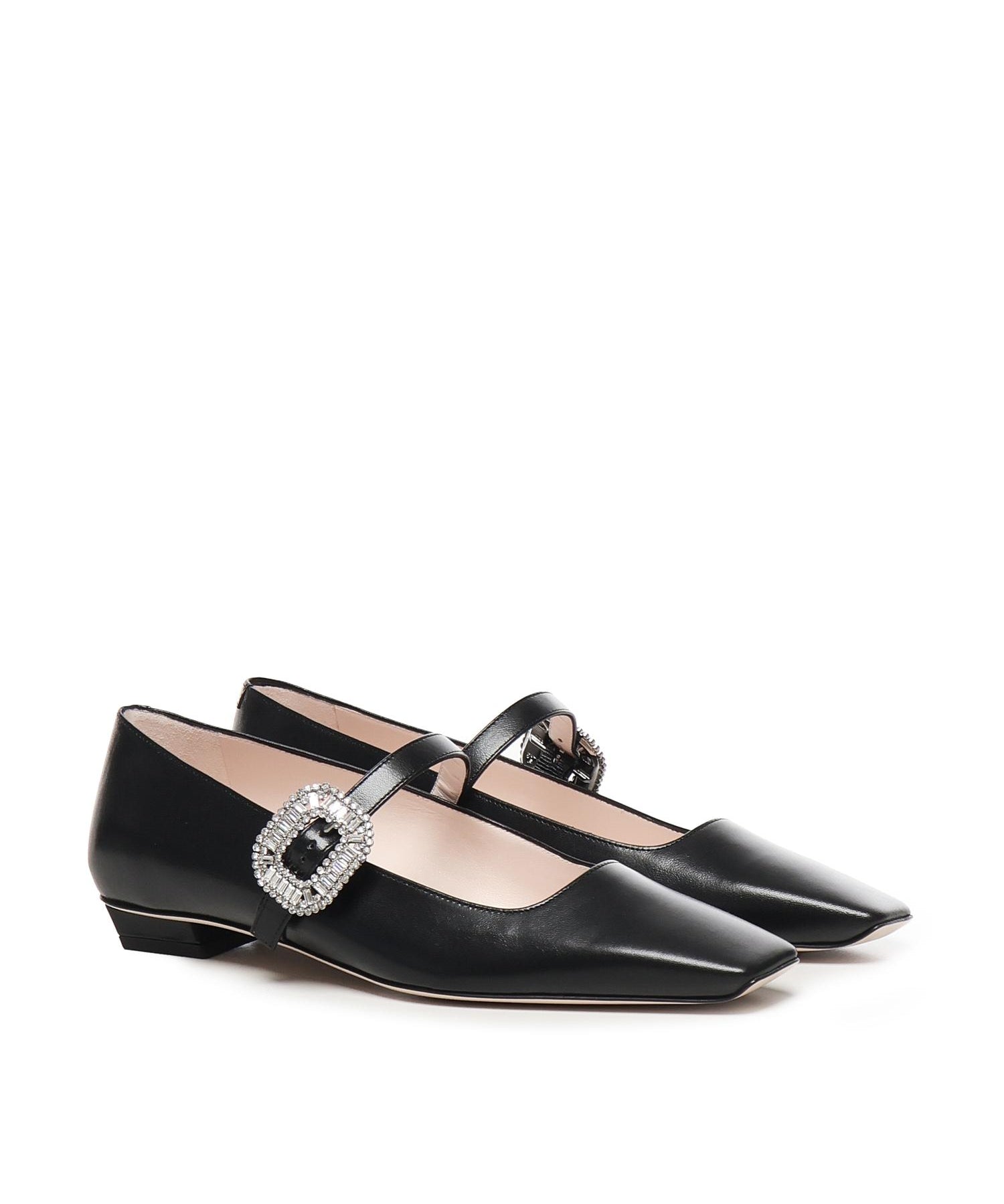 Ballerine Belle Vivier in pelle RVW00743300TGQ B999 ROGER VIVIER 