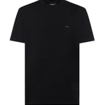 T-shirt in jersey con logo<BR/> S74GD1522 D20106900 DSQUARED2 