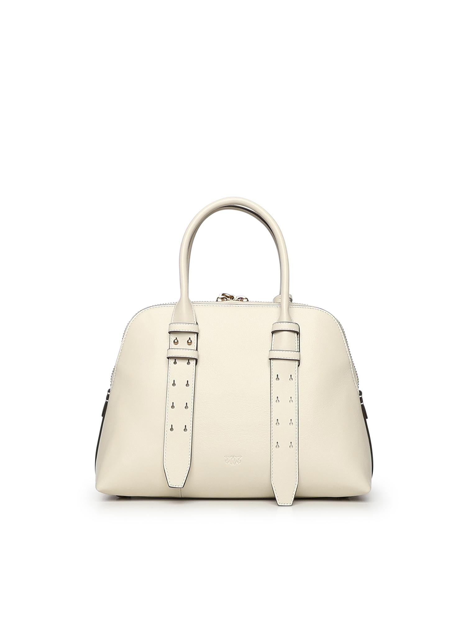 Borsa a mano media Escape Bag in pelle 105906 A0QOZ14Q PINKO 