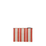 Pochette piatta a righe signature media 7N0159 AUGXF1SCQ FENDI 