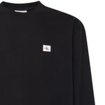 Felpa in spugna monologo con logo LV04RC273G UB1 CALVIN KLEIN 
