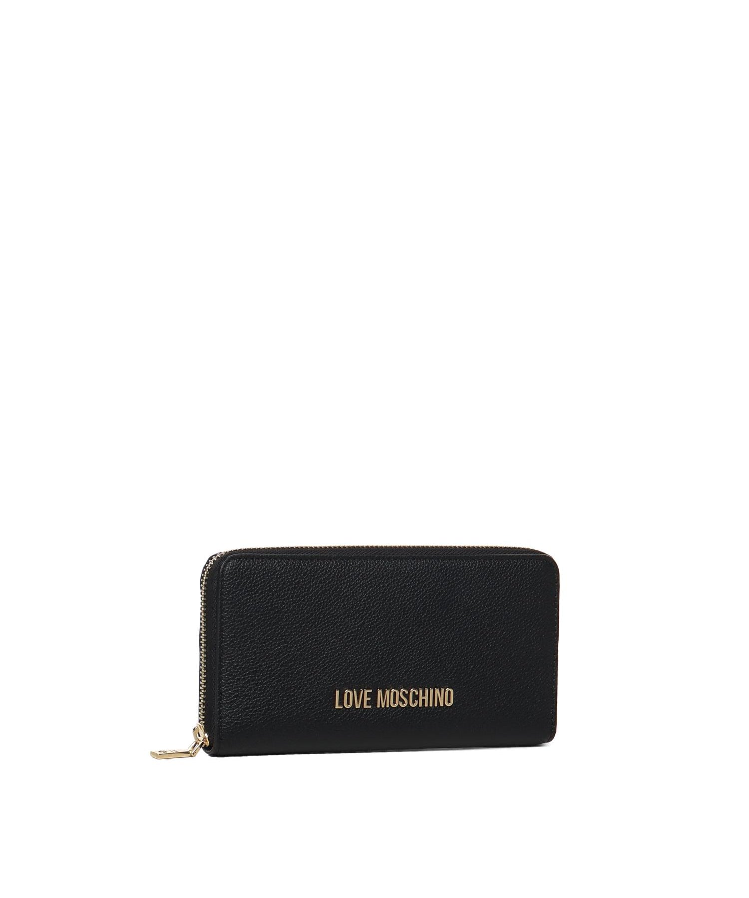 Portafoglio con logo JC5700PP1NLD0 000 LOVE MOSCHINO 