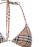 Bikini a triangolo Check 8009008 A5145 BURBERRY 