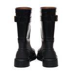 Stivali in pelle Vlogo The bold edition rainboots 5W2S0JU8 HEX0NO VALENTINO GARAVANI 