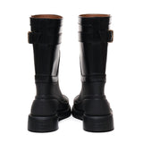 Stivali in pelle Vlogo The bold edition rainboots 5W2S0JU8 HEX0NO VALENTINO GARAVANI 