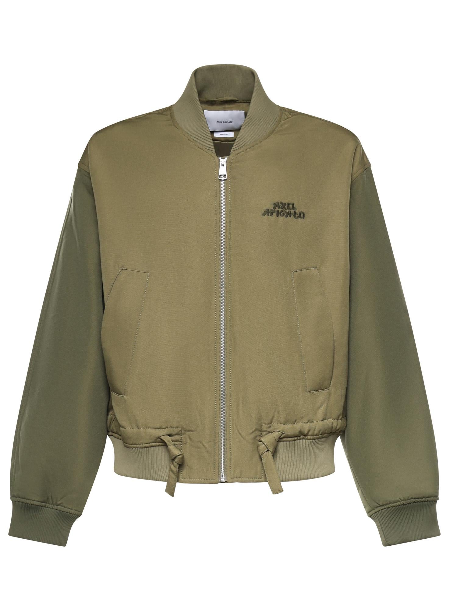 Bomber Archer con logo A3764003 GREEN AXEL ARIGATO 