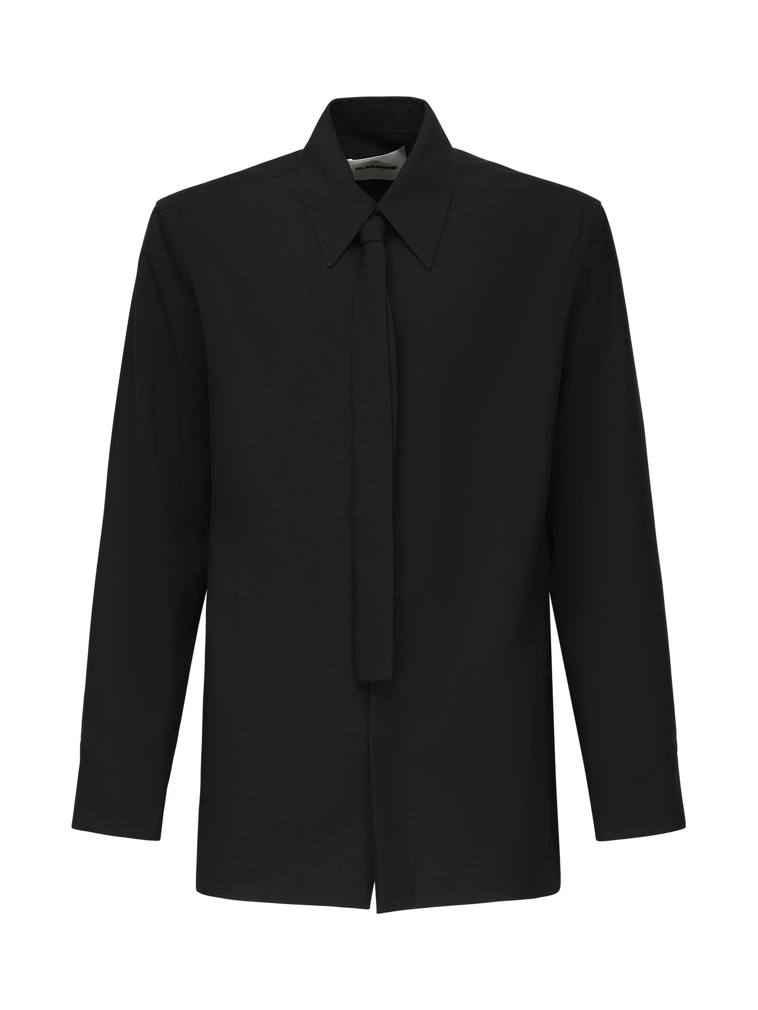 Camicia con cravatta J22DL0321 J40249001 JIL SANDER 