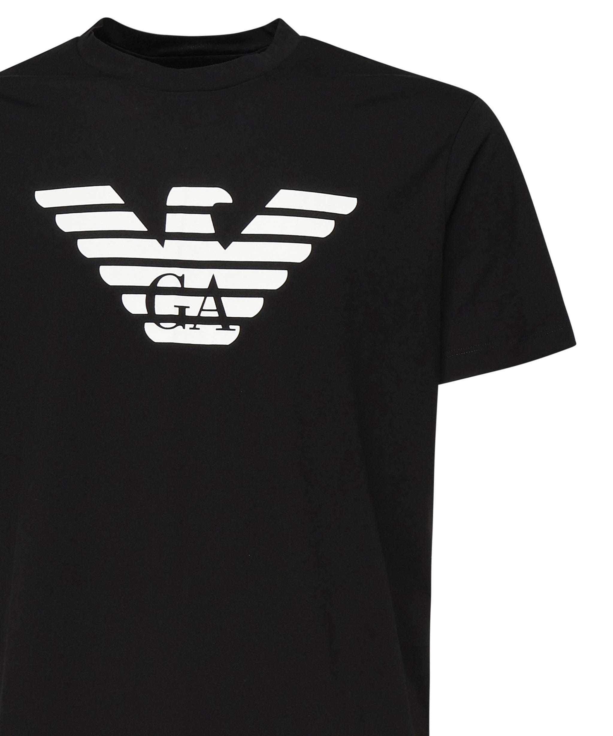 T-shirt in jersey con stampa logo 8N1TN5 1JPZZ0022 EMPORIO ARMANI 