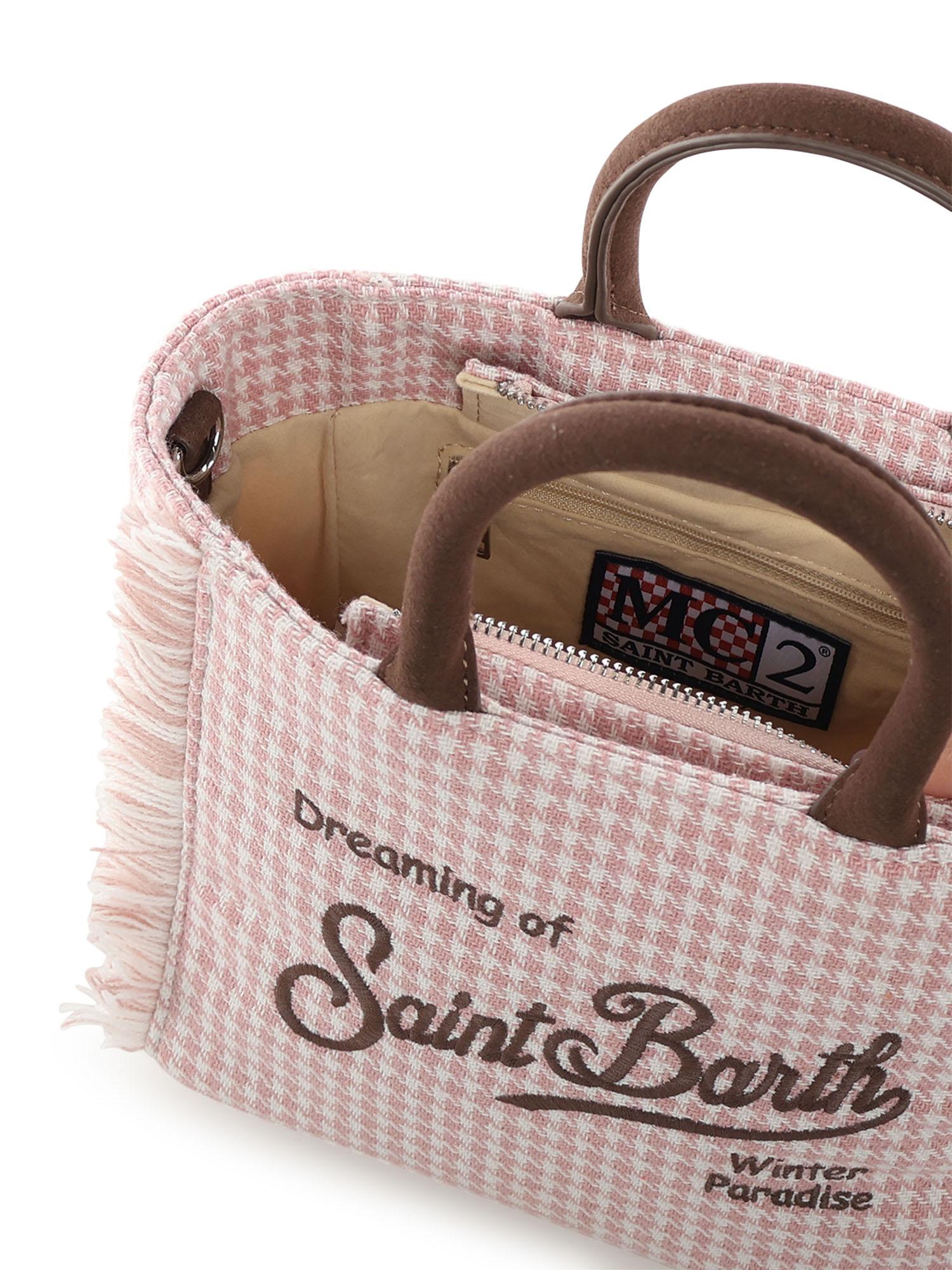 Borsa a mano Vanity mini con logo VAMI023 01355I MC2 SAINT BARTH 