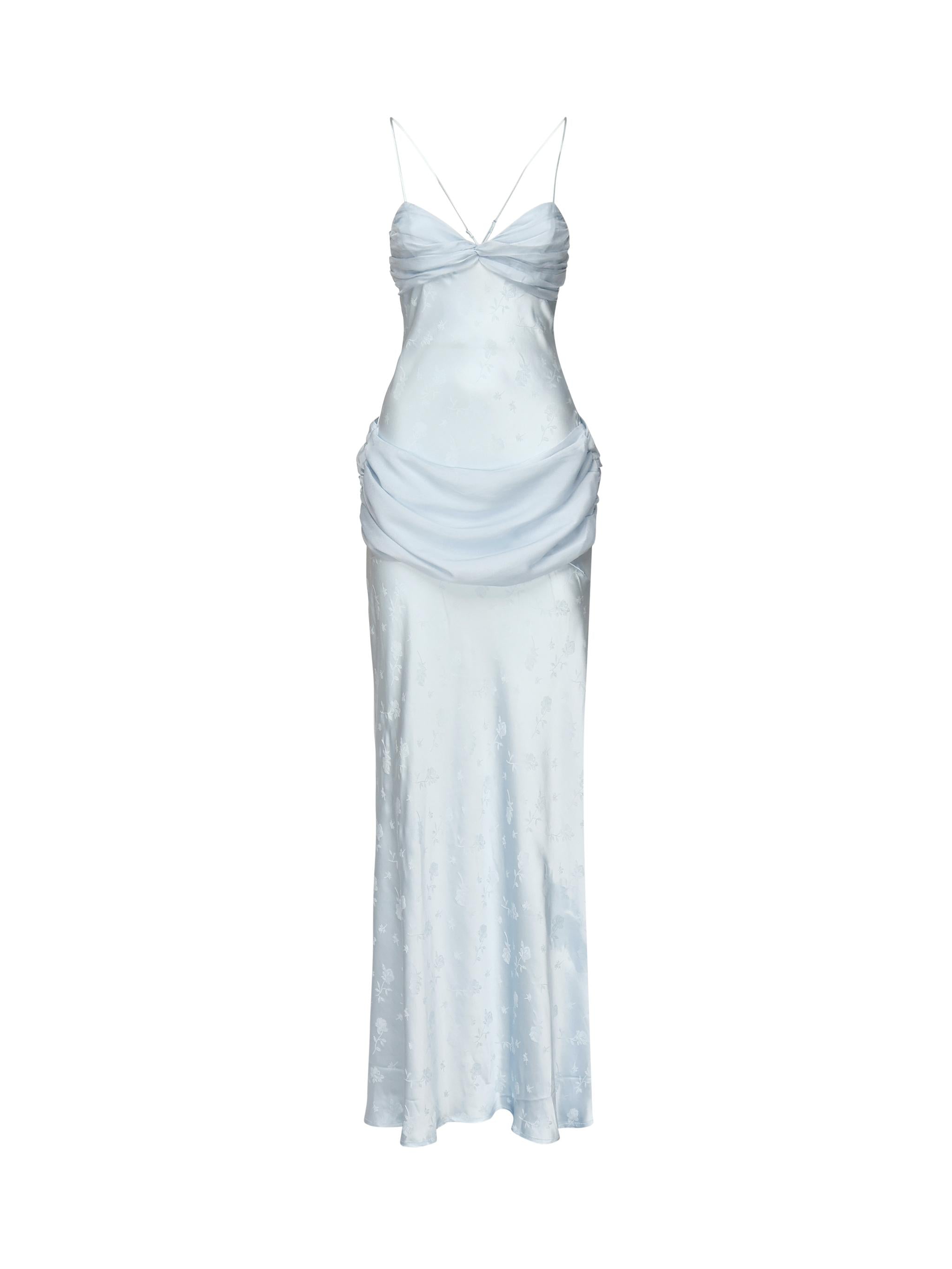 Abito Daisy in seta CD3698 BABYBLUE FOR LOVE & LEMONS 