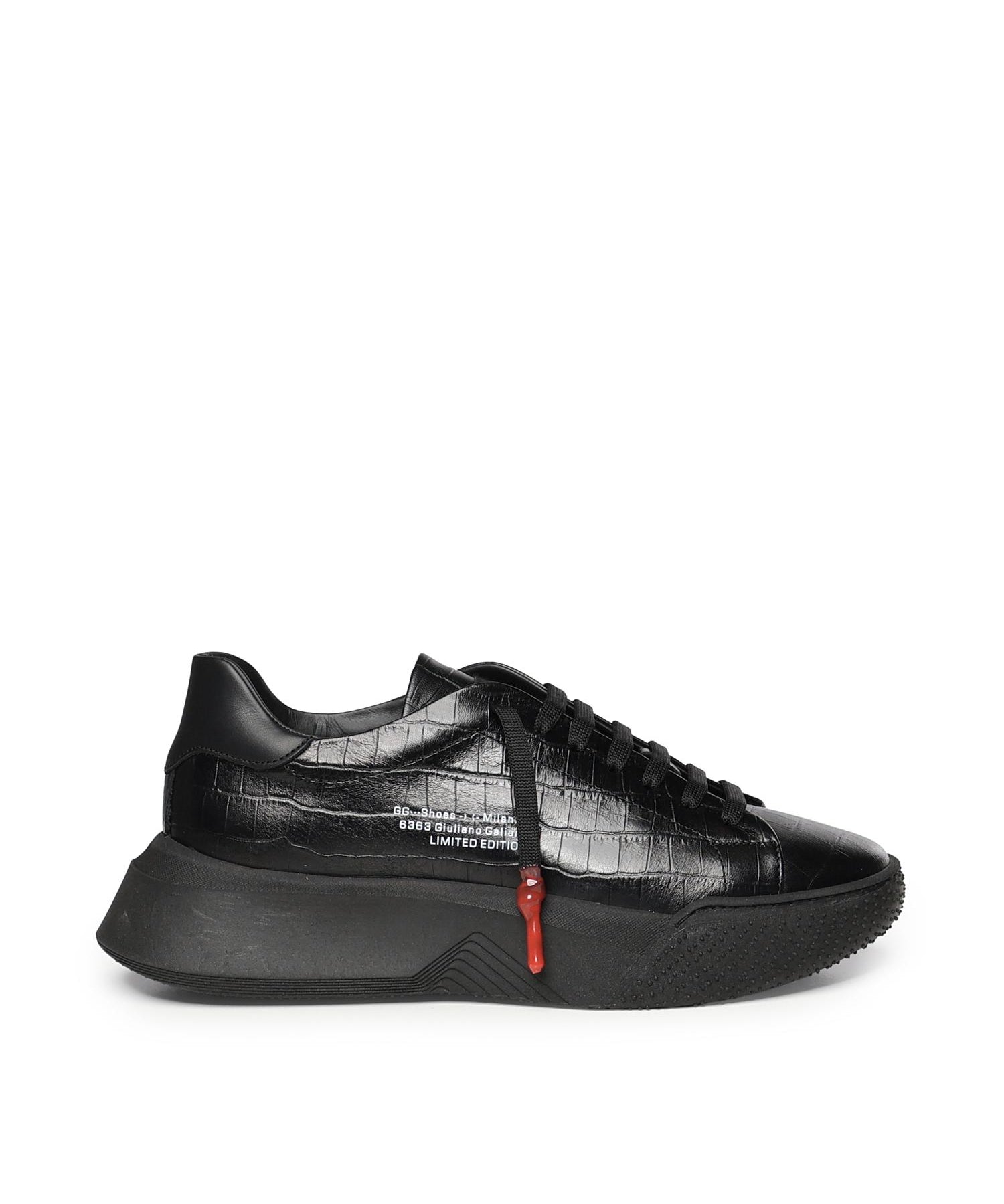 Sneaker Nemesis 2 Triple in pelle NEMESIS2 TRIPLE CROCKNERO GIULIANO GALIANO 