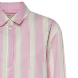 Camicia in cotone a righe con ricamo BRIG001 00897L MC2 SAINT BARTH 