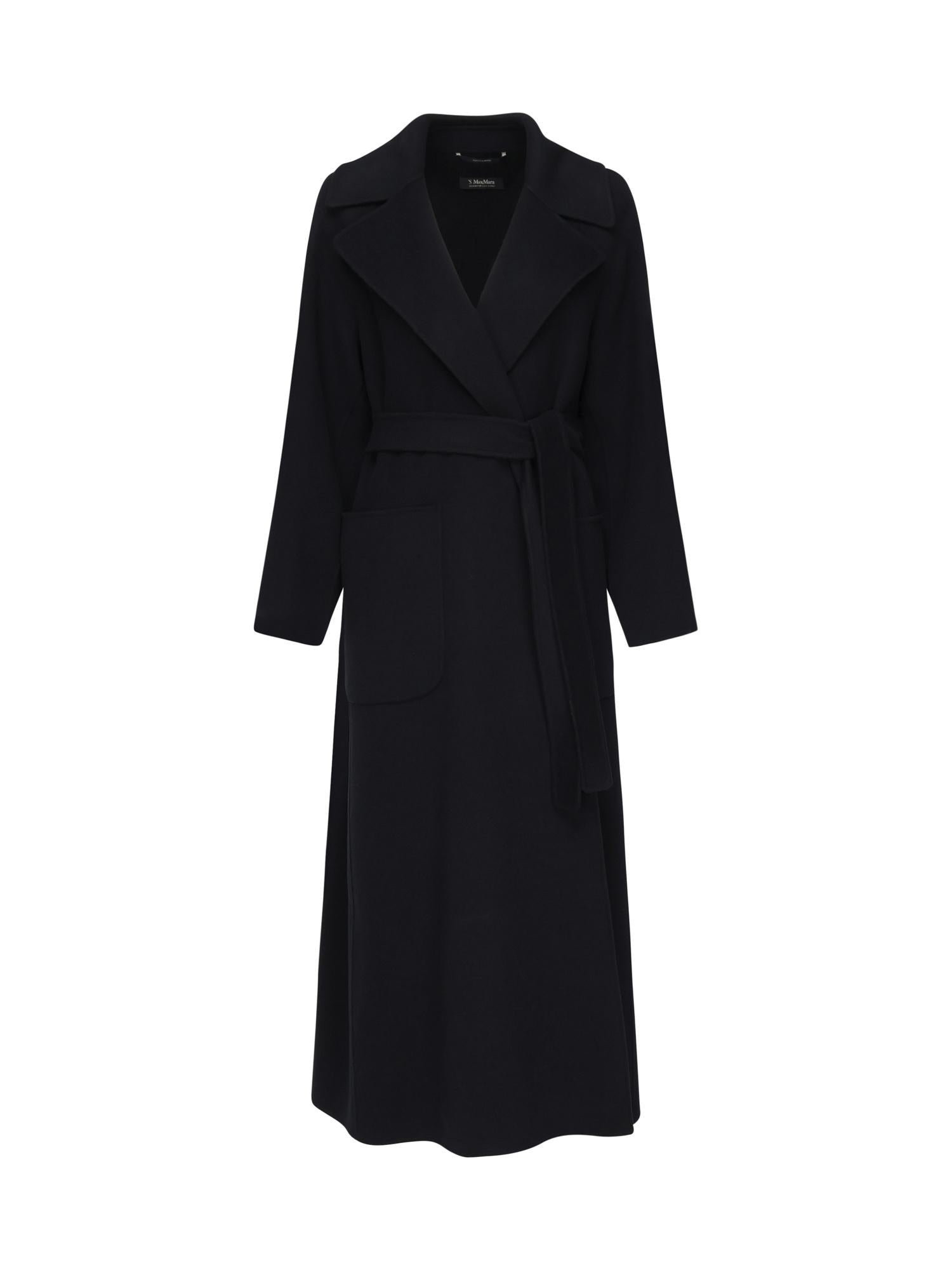 Cappotto lungo a vestaglia in lana 2529016011600 081 'S MAX MARA 
