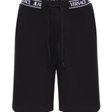 Bermuda in jersey di cotone con logo 80GADT16 CF01T899 VERSACE JEANS COUTURE 