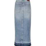 Gonna lunga in denim 104628 A2EAPJE PINKO 