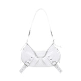 Borsa a spalla y2k001 FBBP70001CAR -BIANCO/NICKEL BIASIA 