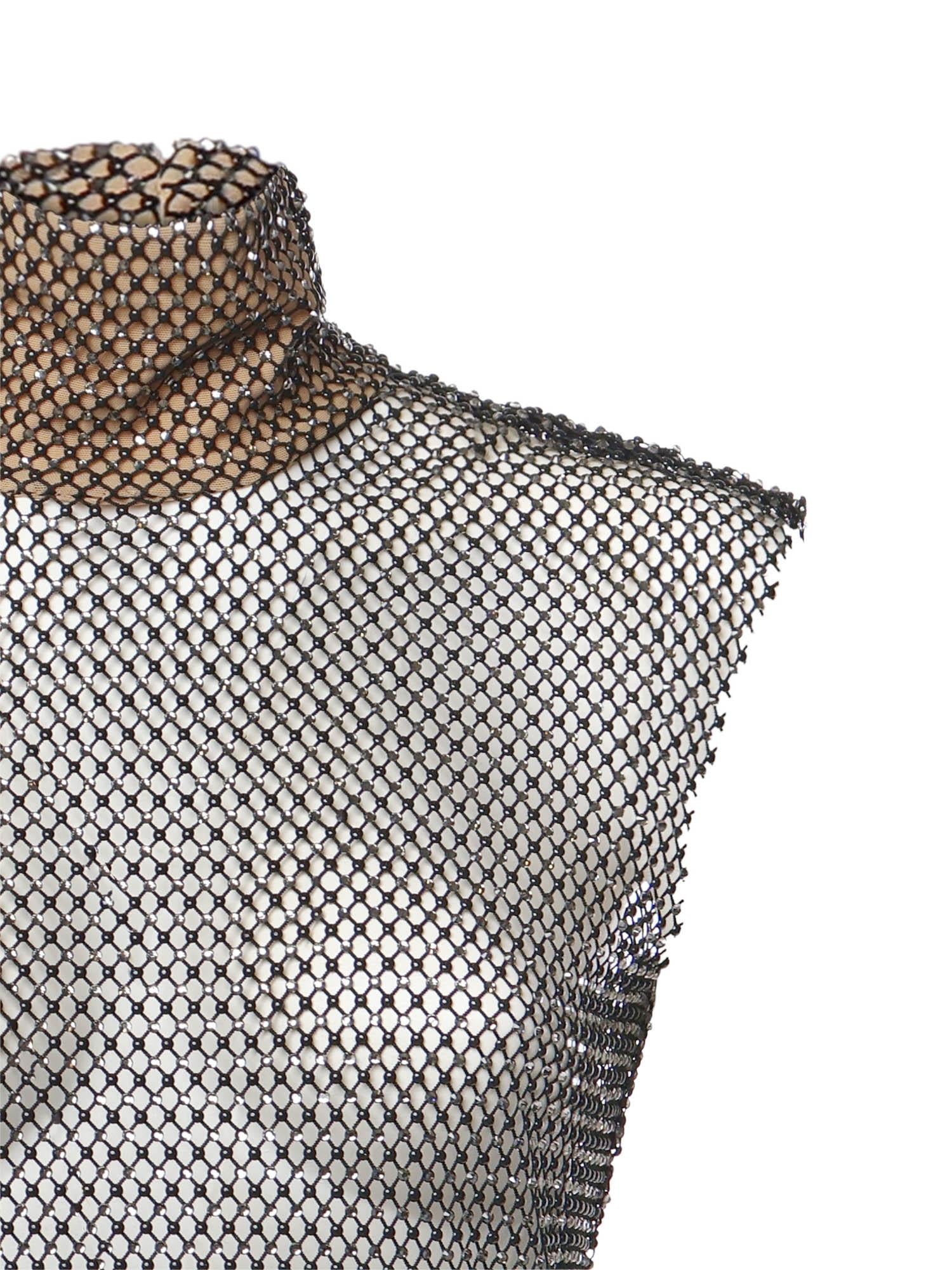 Top in rete strass 79AAM628 J0276899 GENNY 