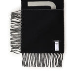 Sciarpa con frange e logo ACU00435AOT4001 990 JACQUEMUS 
