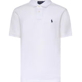 Polo in cotone con logo 710666997 001 POLO RALPH LAUREN 