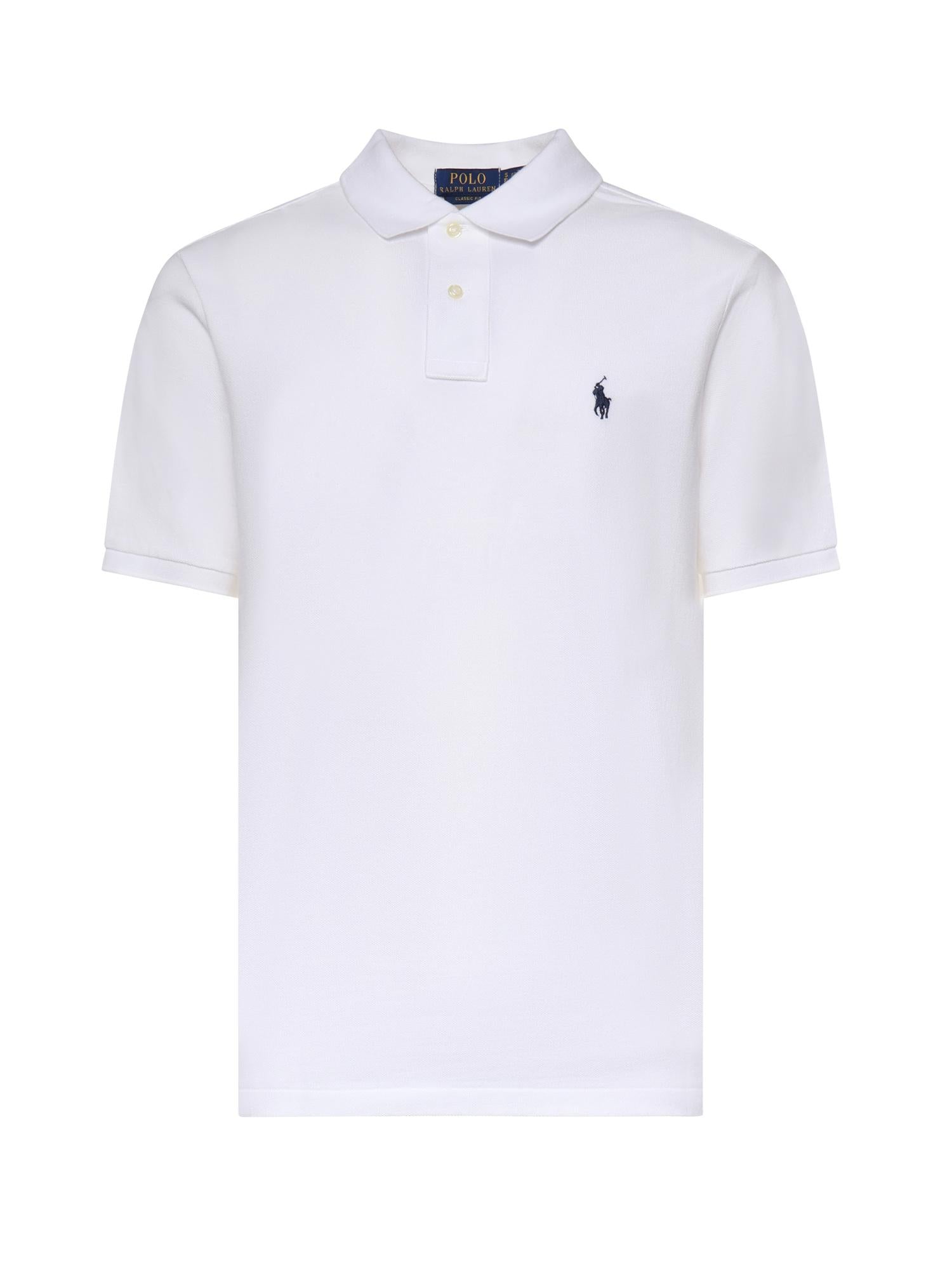 Polo in cotone con logo 710666997 001 POLO RALPH LAUREN 