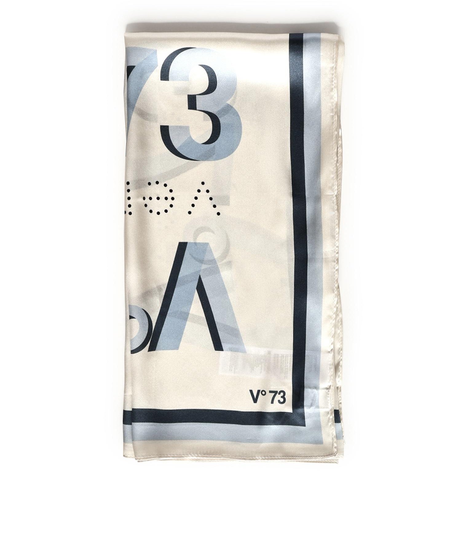 Foulard Alexandra con logo 73FD8Y801 ALEXANDRAAZZURRO/MULTICOLOR V° 73 