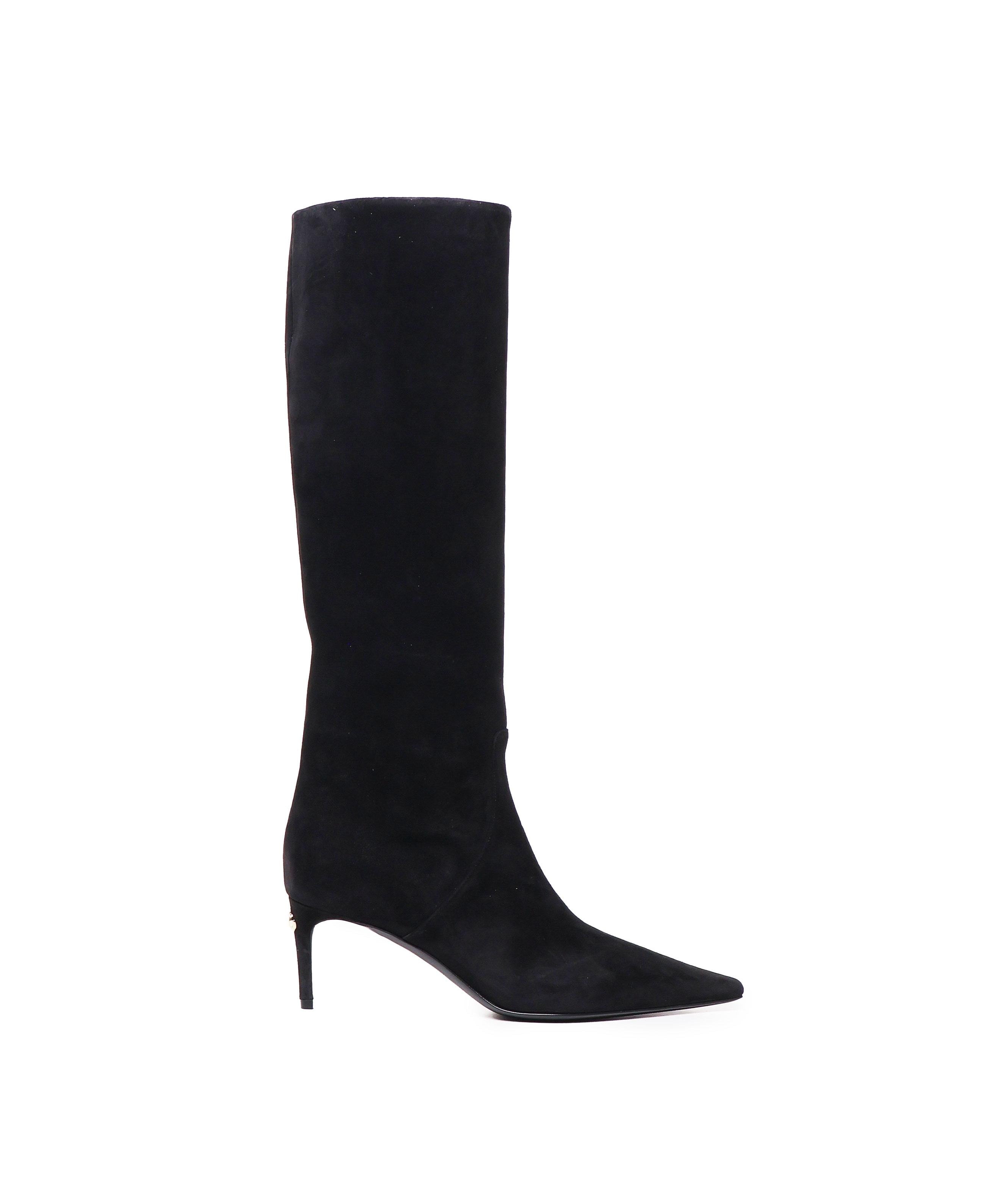 Stivali in suede CU1139 A680780999 DOLCE & GABBANA 