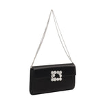 Pochette Efflorescence in raso RBWAMFD0200RS0 B999 ROGER VIVIER 