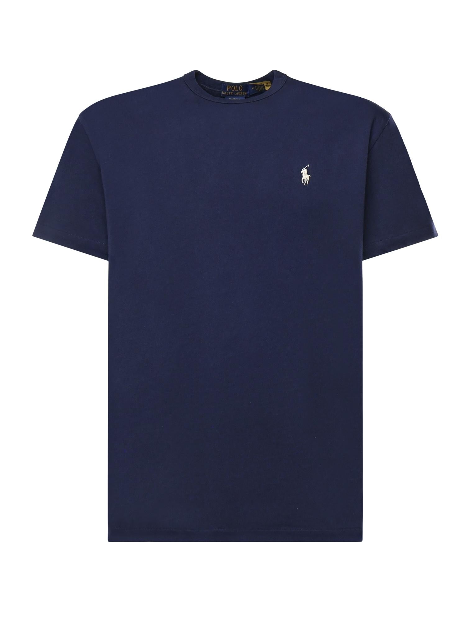 T-shirt in cotone con logo 710916698 018 POLO RALPH LAUREN 